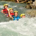 randonnee aquatique beaucoup de courant Gorges du Verdon